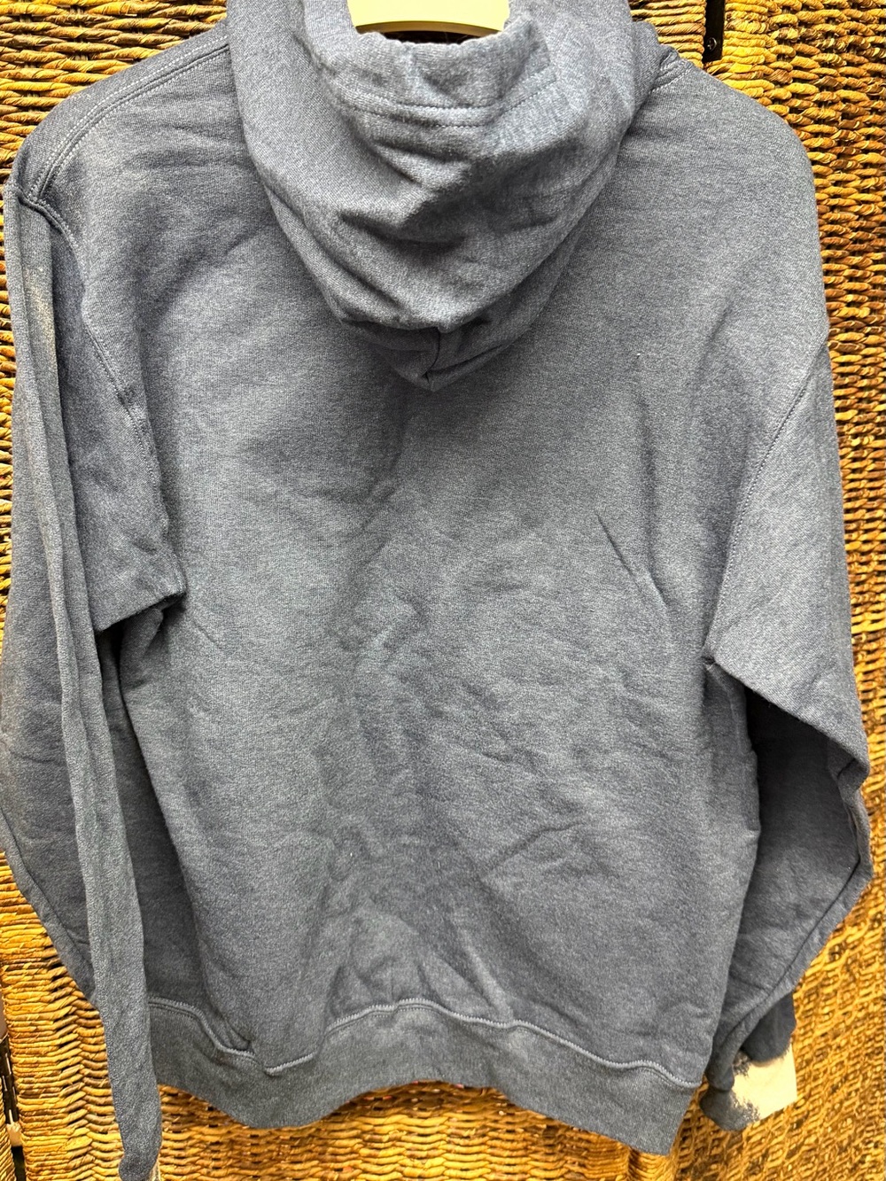 Giovanni Gulley- 1 of 1 - Hand Painted Artist Sweatshirt-Blue Medium - Picture 6 of 6